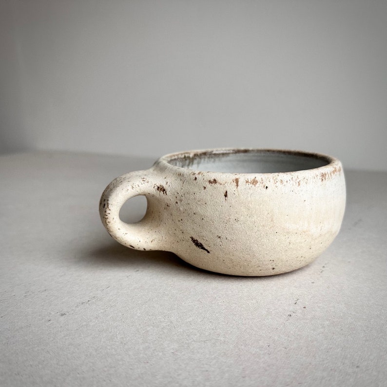 Artisan-Crafted Round Mug Your Cozy Companion for Serene Moments