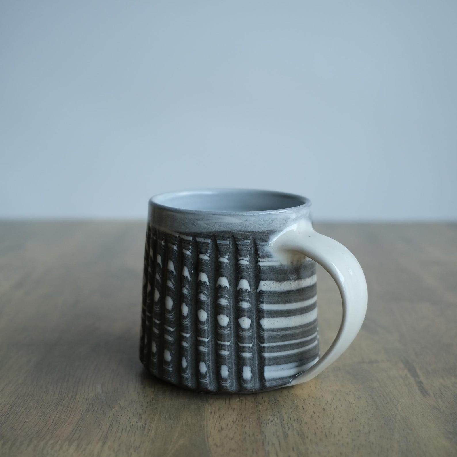 Artisan-Crafted Stoneware Coffee Mug Elevate Your Morning Ritual