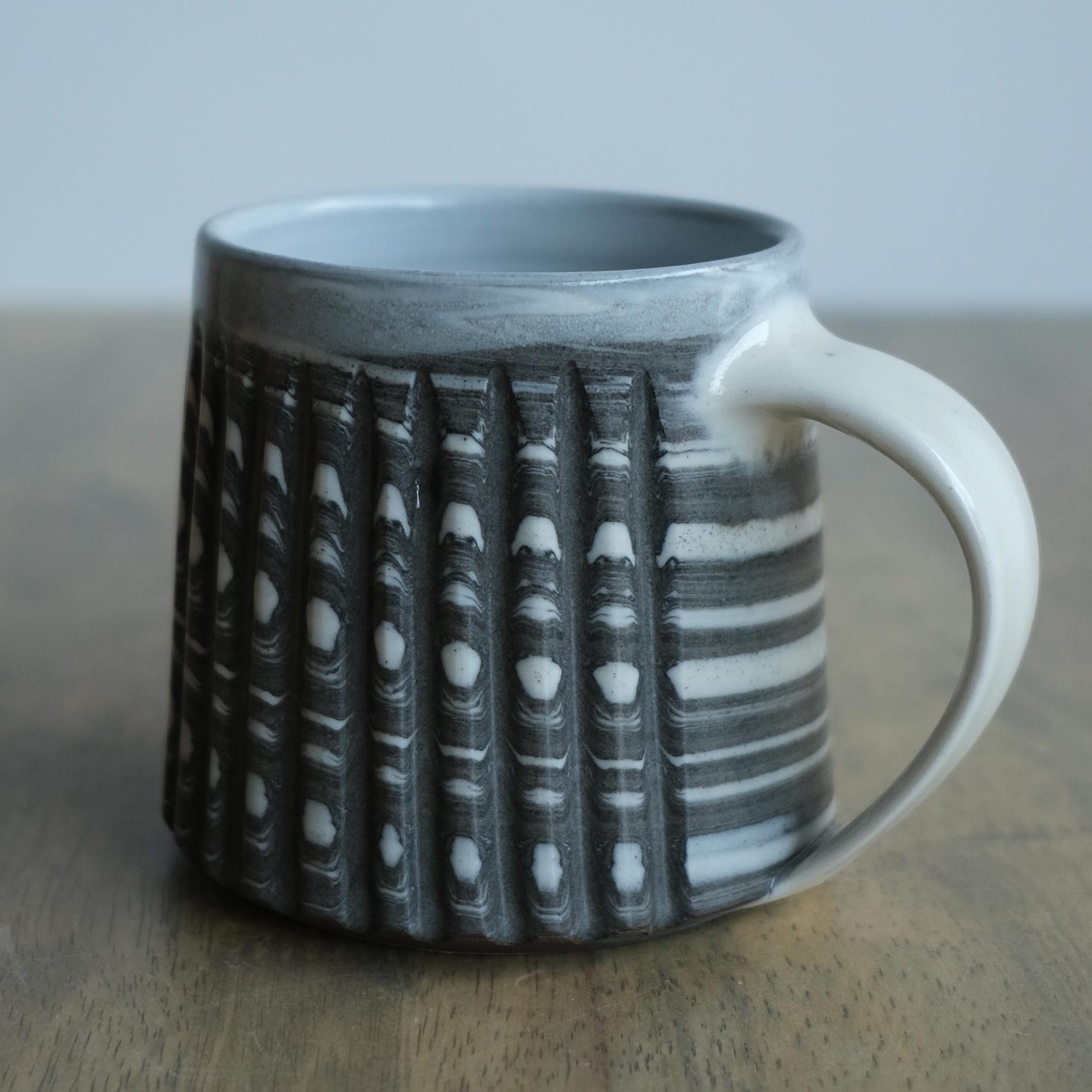 Artisan-Crafted Stoneware Coffee Mug Elevate Your Morning Ritual