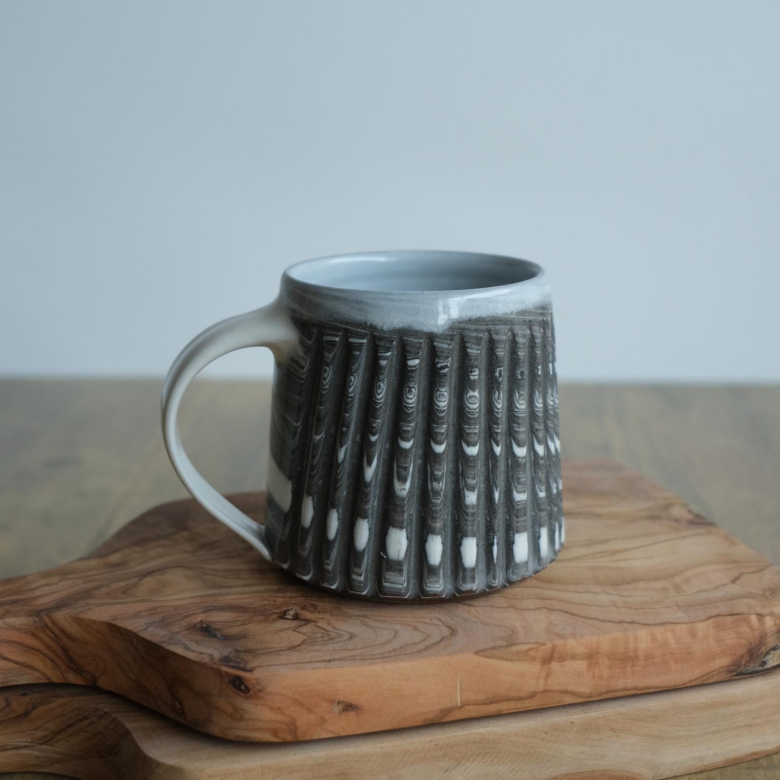 Artisan-Crafted Stoneware Coffee Mug Elevate Your Morning Ritual