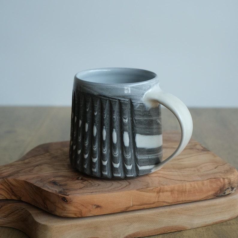 Artisan-Crafted Stoneware Coffee Mug Elevate Your Morning Ritual