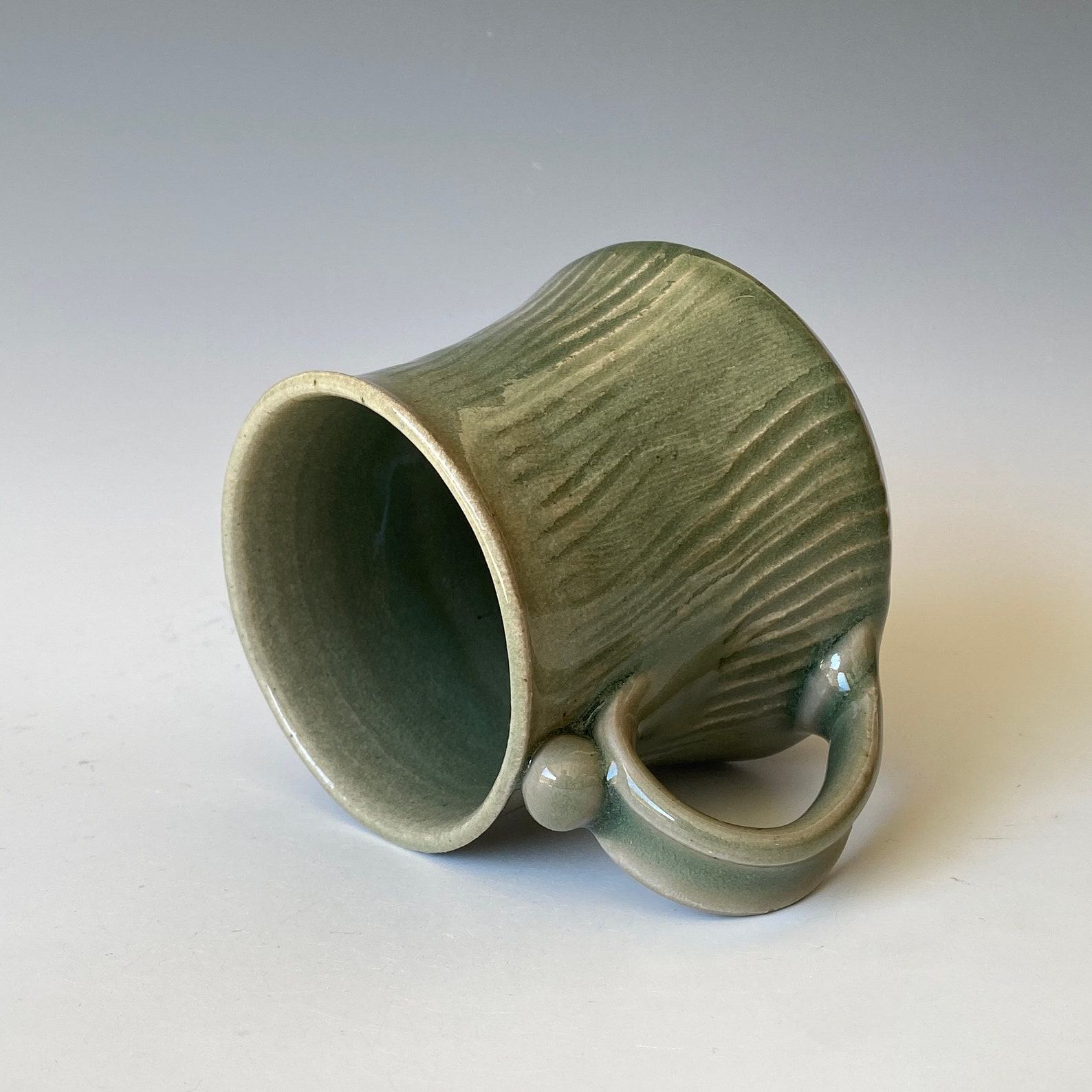 Artisan-Crafted Textured Ceramic Coffee Mug CMMC4CLD8 – Elevate Your Coffee Ritual