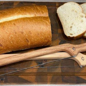 Artisan’s Choice Precision Hardwood Bread Knife for Sourdough Mastery