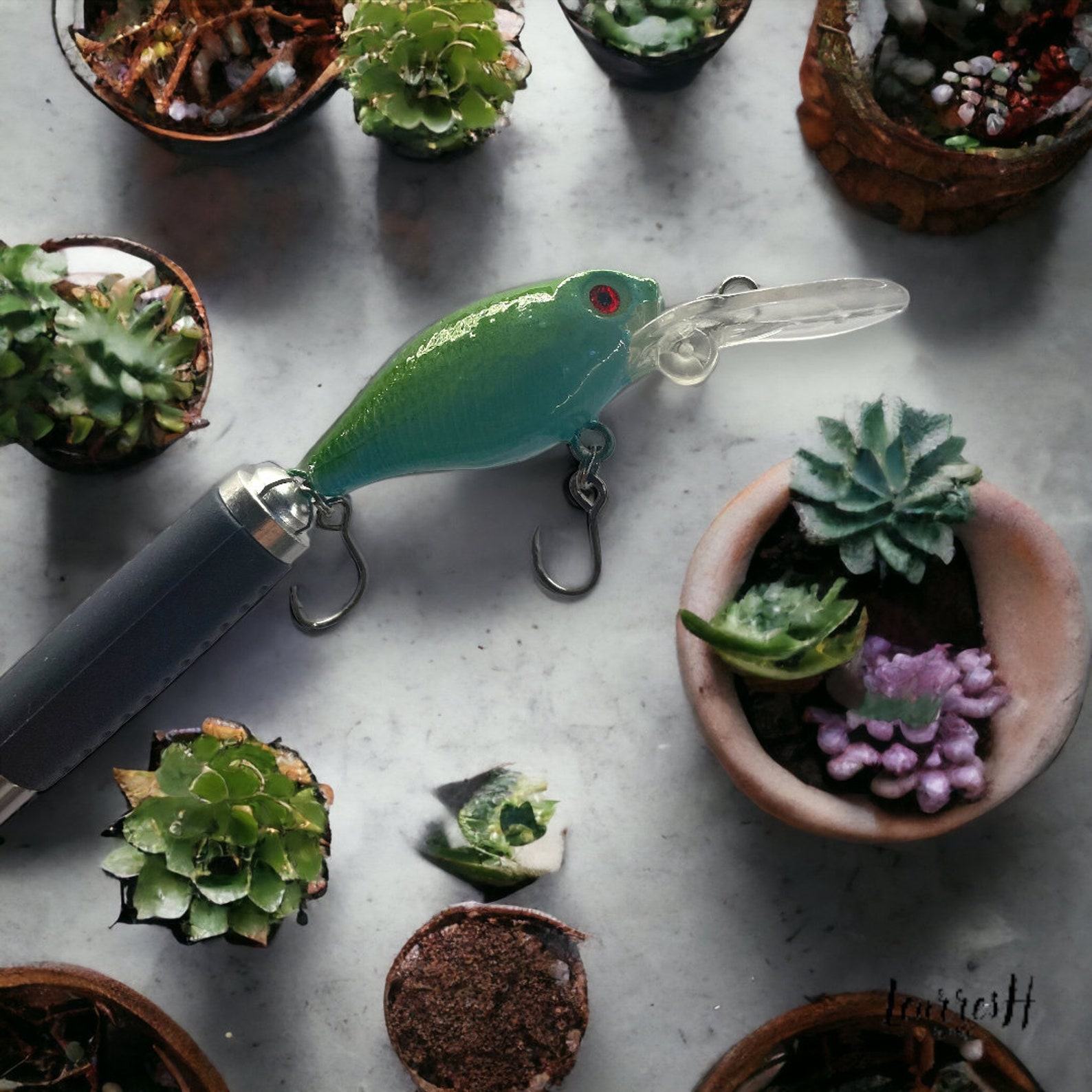 Artisanal Trout Lure The Aquagreen – Unleash the Predator Within