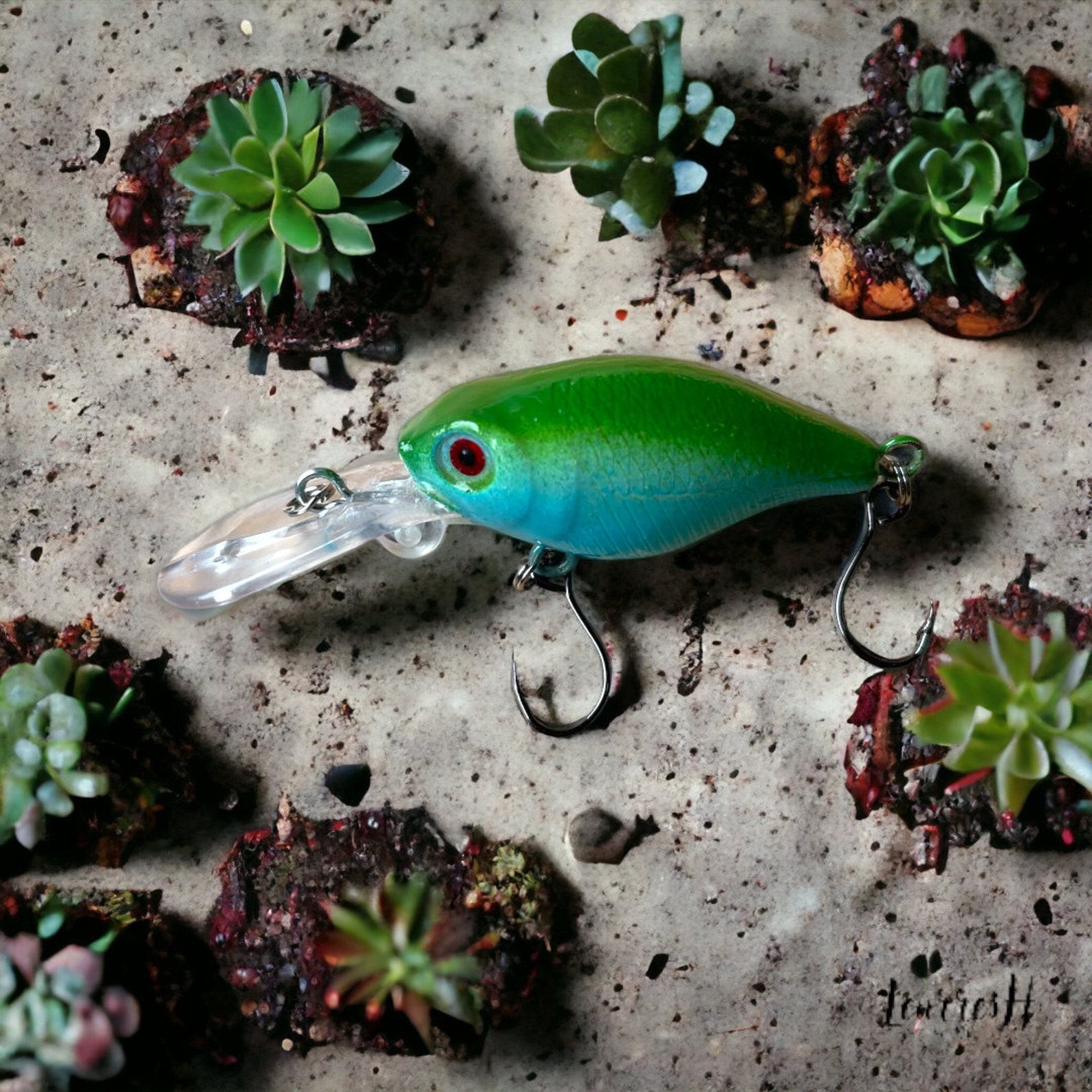 Artisanal Trout Lure The Aquagreen – Unleash the Predator Within