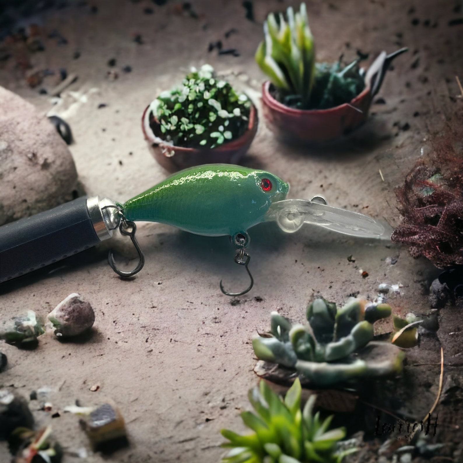 Artisanal Trout Lure The Aquagreen – Unleash the Predator Within