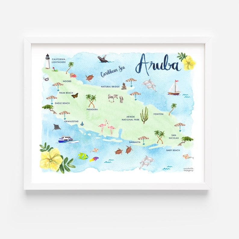 Aruba Wall Art Capture the Caribbean’s Enchanting Beauty in Your Home