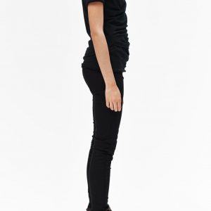 AryaSense TDRK14BLK Elevate Your Style with Our Casual Black Top, Perfect for Summer and Urban Chic