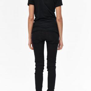 AryaSense TDRK14BLK Elevate Your Style with Our Casual Black Top, Perfect for Summer and Urban Chic