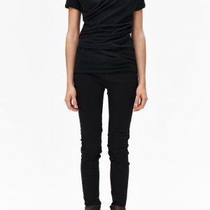 AryaSense TDRK14BLK Elevate Your Style with Our Casual Black Top, Perfect for Summer and Urban Chic