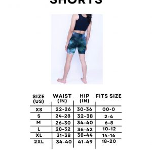 Asatre Hemp Tie Dye Bike Shorts Sustainable, Stylish, and Comfortable