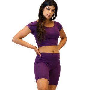 Asatre Hemp Yoga Crop Top Eco-Friendly, Sustainable Athletic Wear for Women