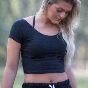 Asatre Hemp Yoga Crop Top Eco-Friendly, Sustainable Athletic Wear for Women