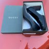 Authentic 90s Vintage Gucci Black Leather Pumps Timeless Elegance and Style