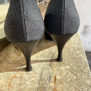 Authentic 90s Vintage Gucci Monogram Pumps Timeless Elegance from the Archives