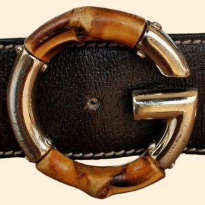 Authentic Gucci Vintage Monogram Belt Timeless Elegance and Heritage