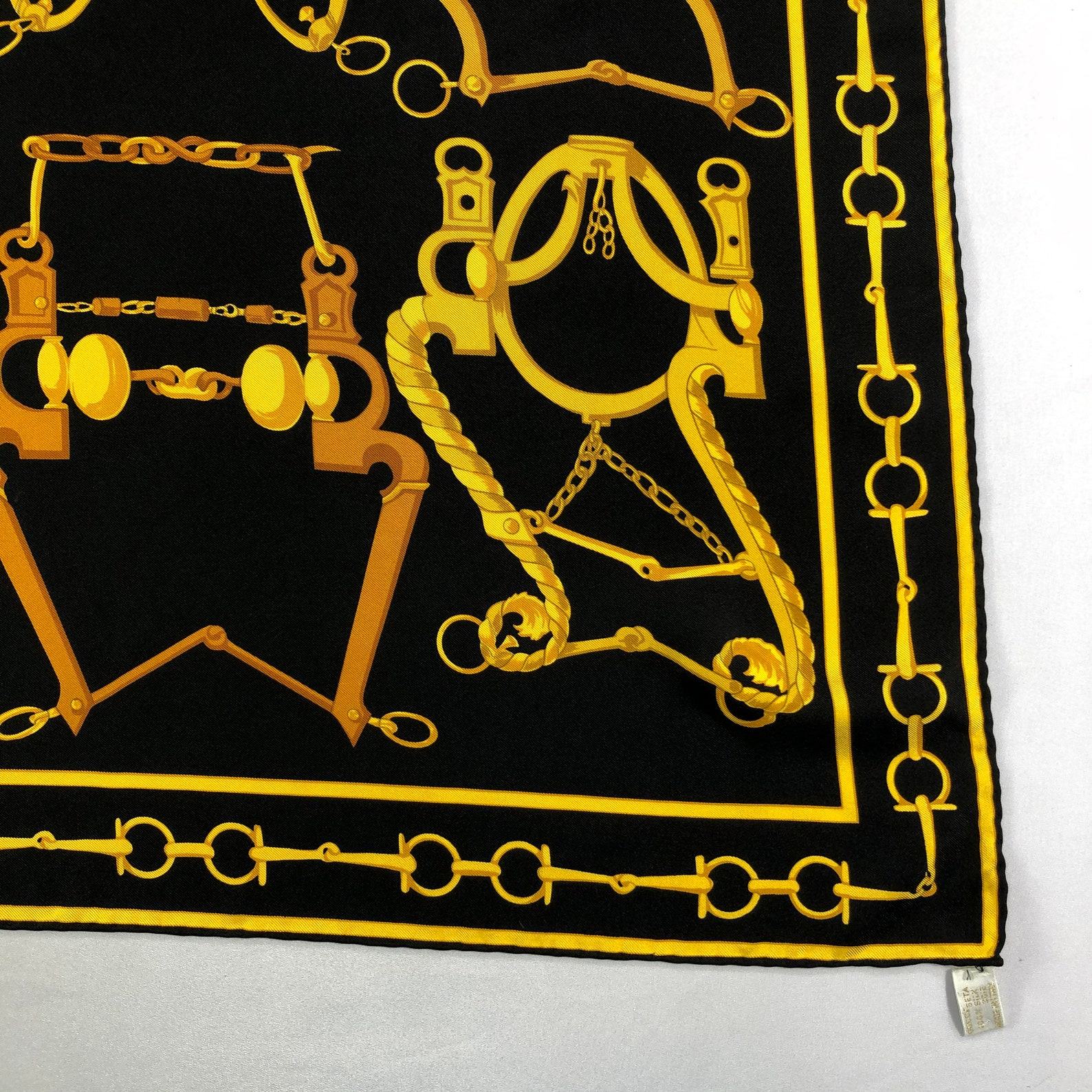 Authentic Vintage Gucci Silk Scarves Timeless Elegance and Luxury