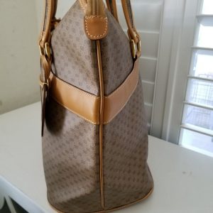 Authentic Vintage Gucci Supreme Large Travel Tote with Lock and Key