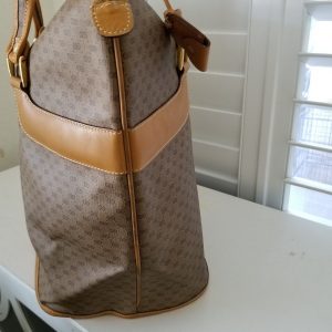 Authentic Vintage Gucci Supreme Large Travel Tote with Lock and Key