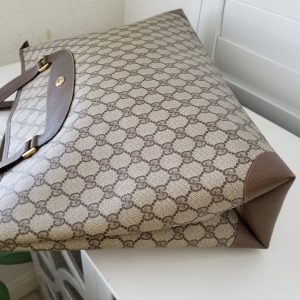 Authentic Vintage Gucci Supreme Large Zipped Top Travel Tote