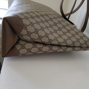 Authentic Vintage Gucci Supreme Large Zipped Top Travel Tote