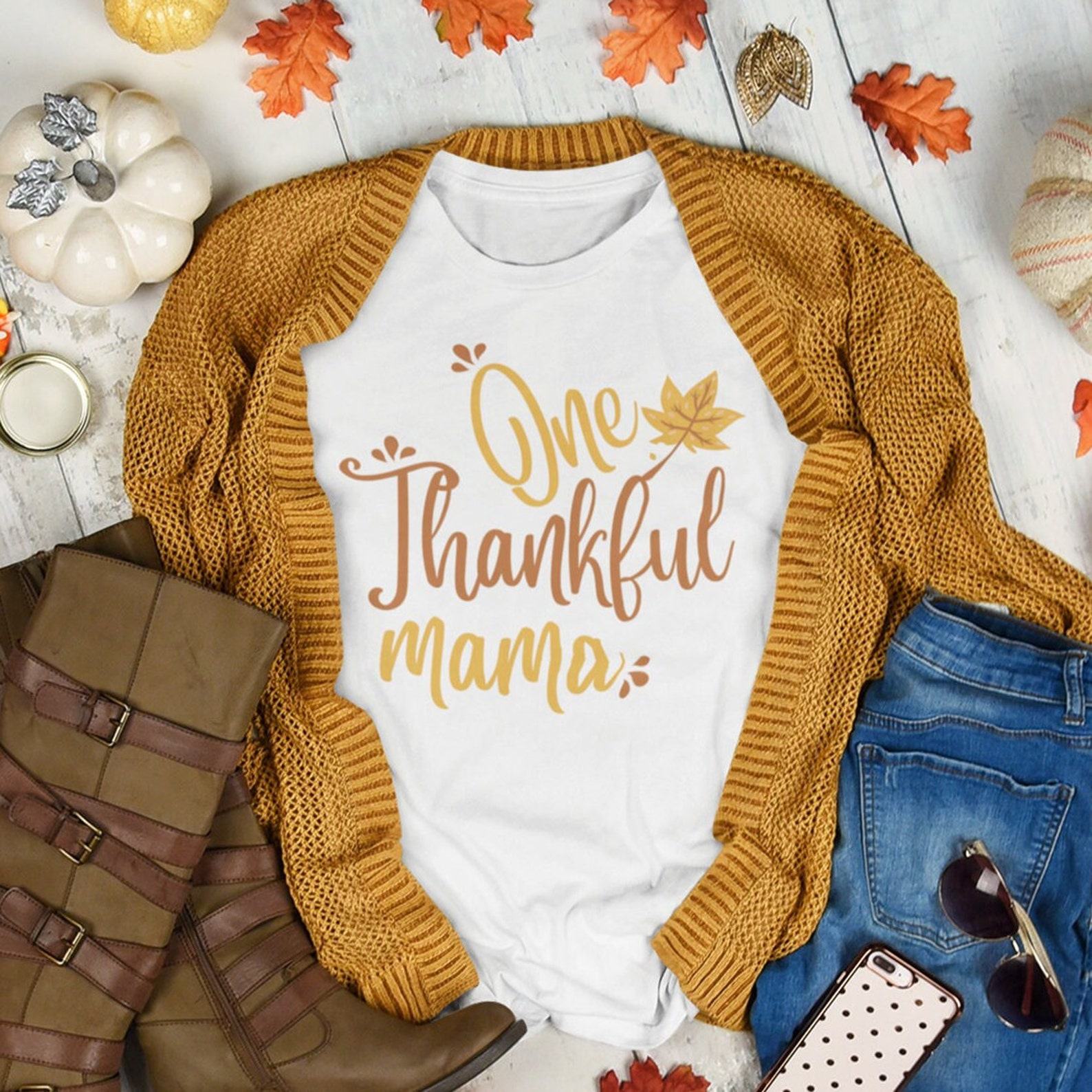 Autumn’s Embrace Gratitude and Style in Fall T-shirts for Women