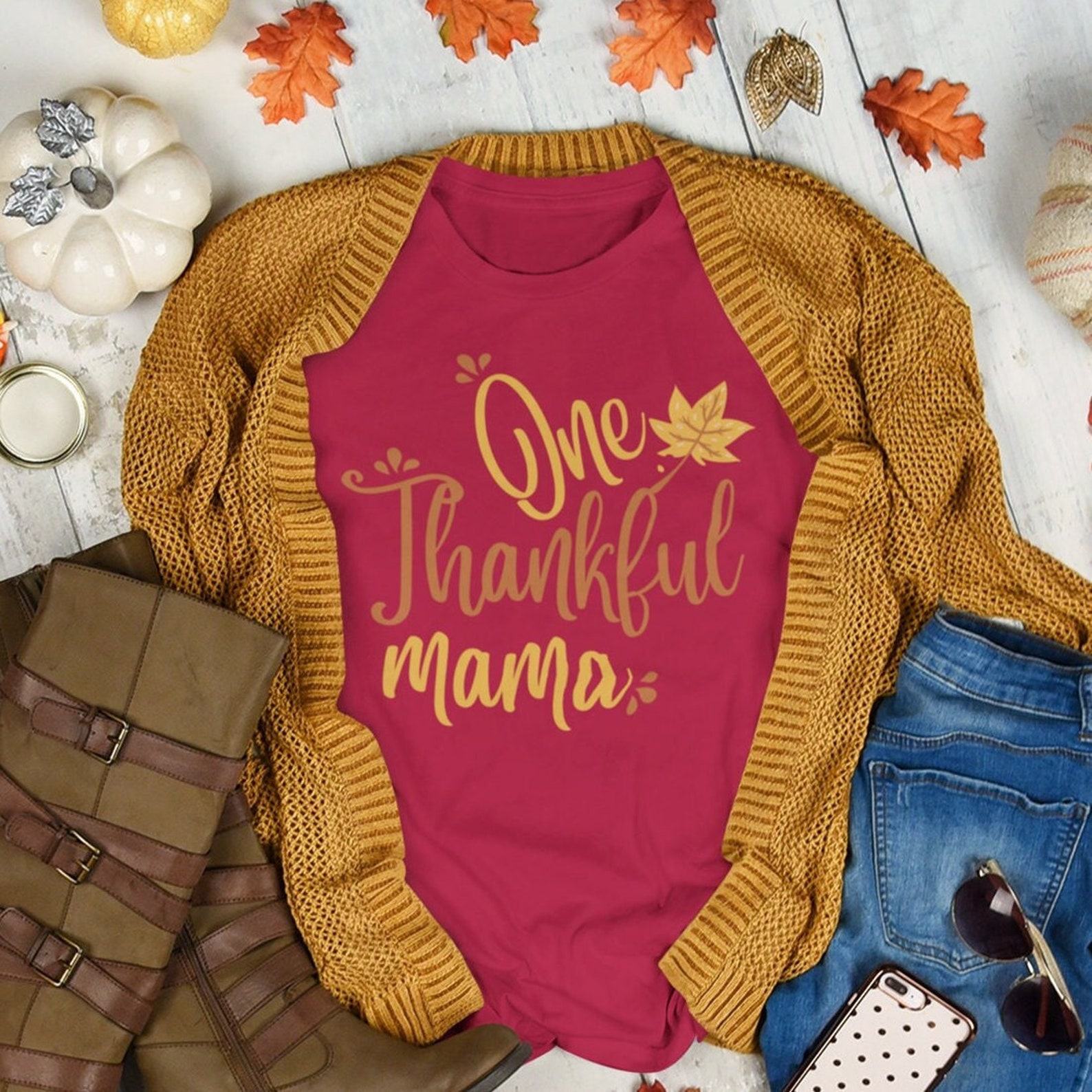 Autumn’s Embrace Gratitude and Style in Fall T-shirts for Women