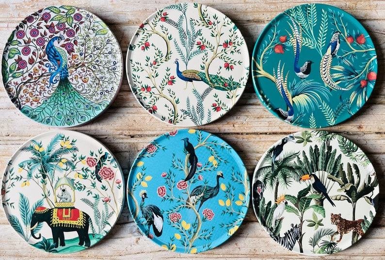 Avian-Inspired Coasters Protect Your Surfaces with Artistic Flair