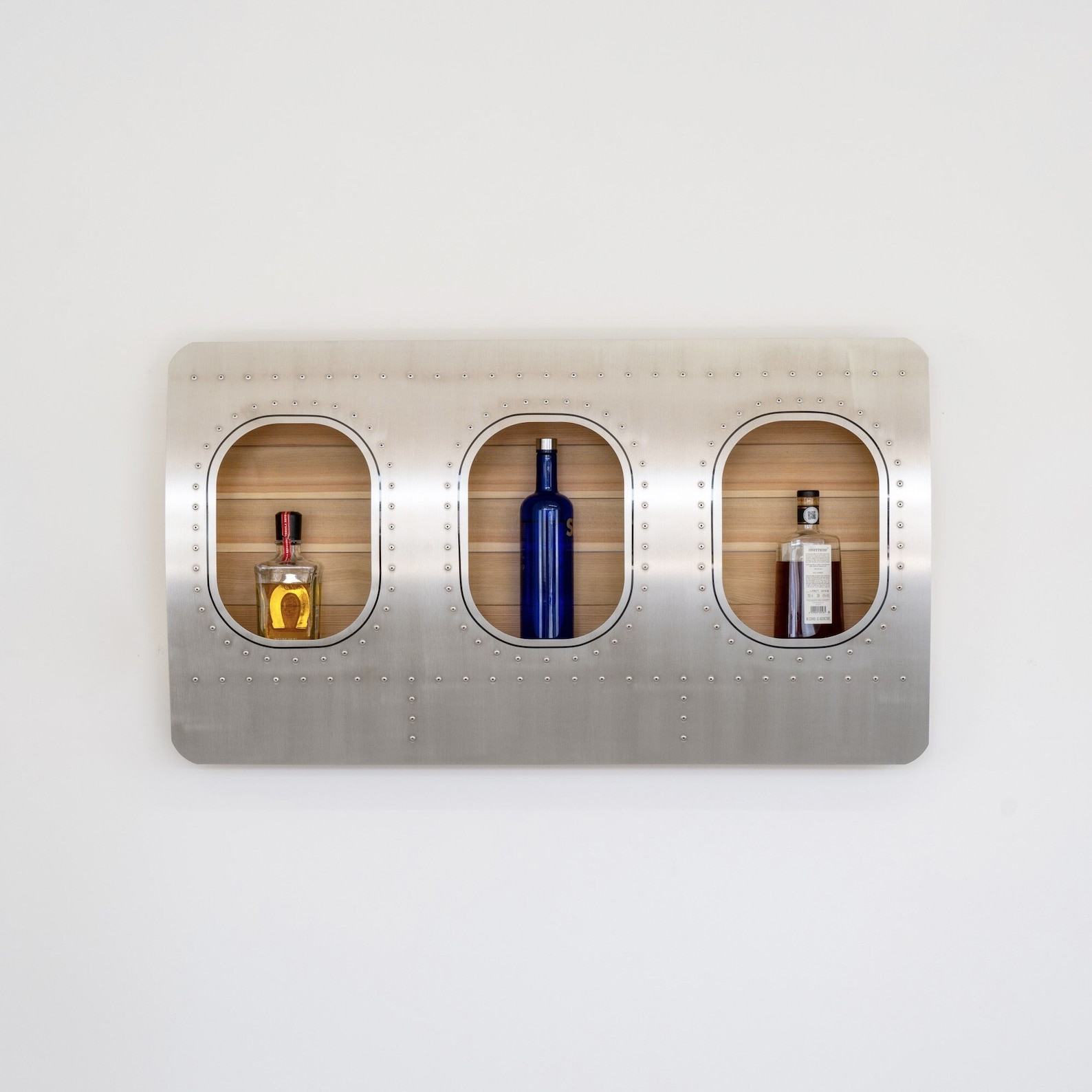 Aviation-Themed Wall Bar Elevate Your Home with a Touch of Flight