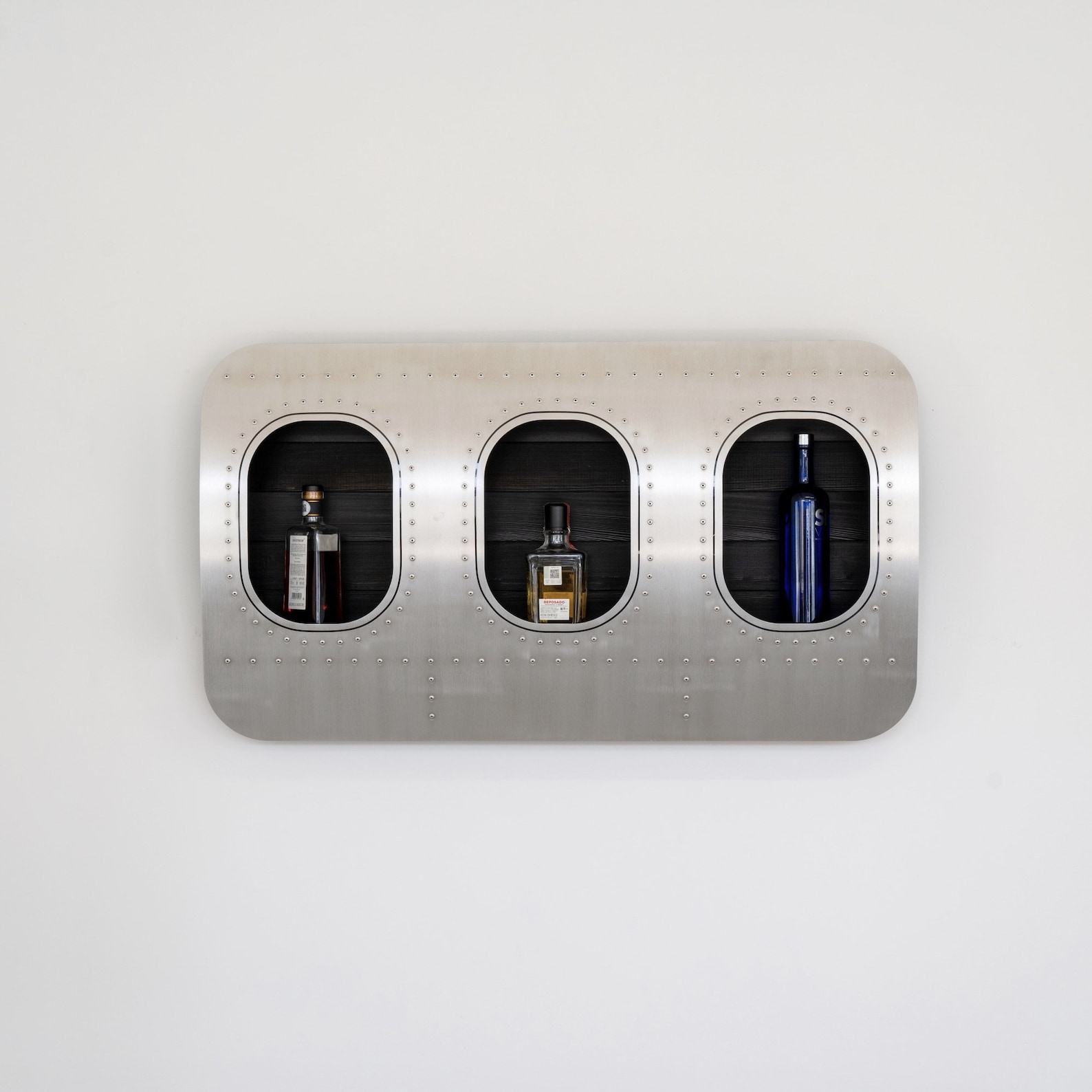 Aviation-Themed Wall Bar Elevate Your Home with a Touch of Flight