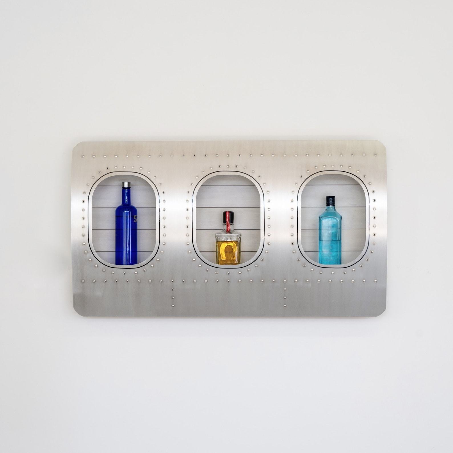 Aviation-Themed Wall Bar Elevate Your Home with a Touch of Flight