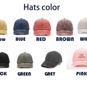 Bachelorette Party Baseball Caps The Ultimate Party Accessory for the Wife of the Party