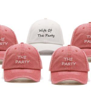 Bachelorette Party Baseball Caps The Ultimate Party Accessory for the Wife of the Party