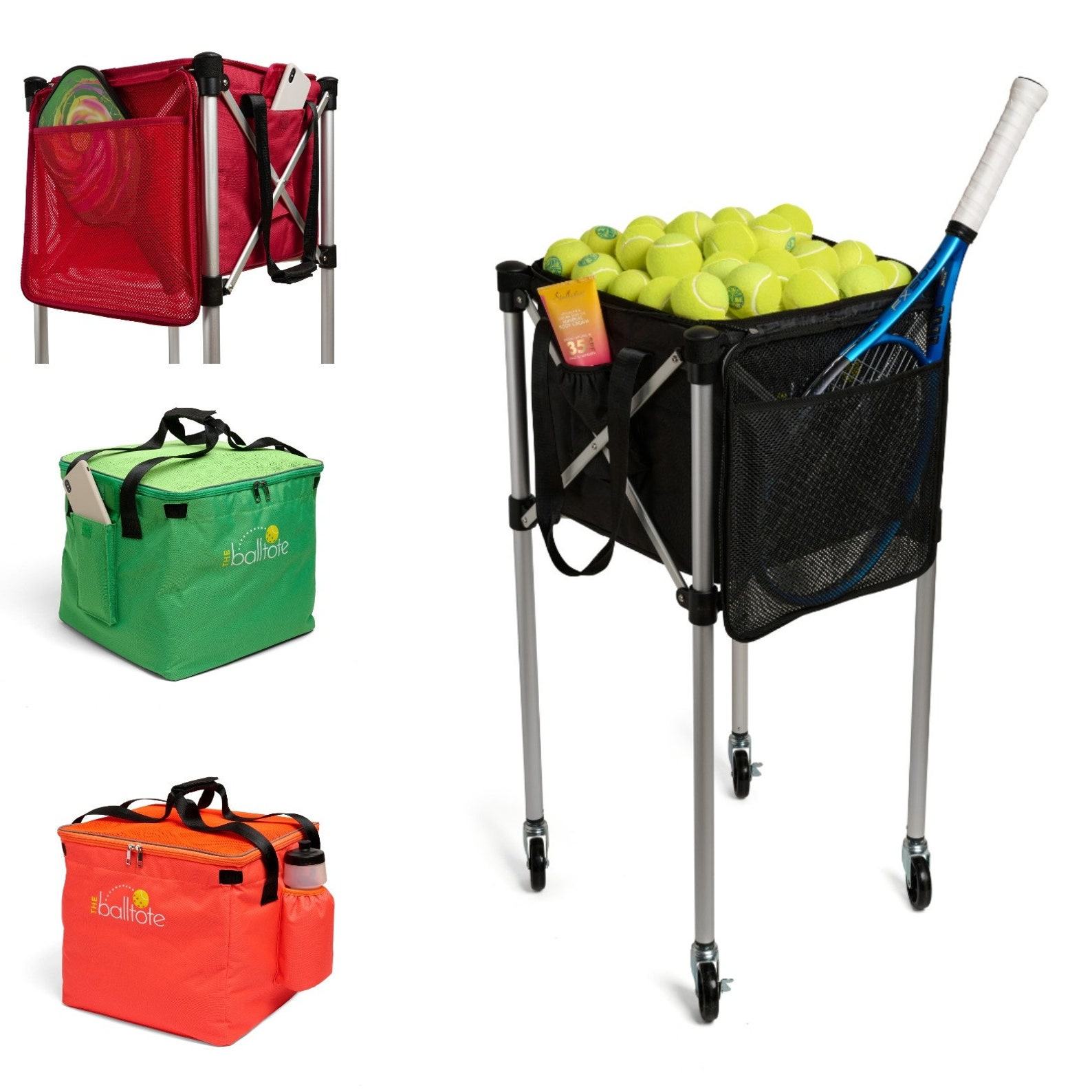 Ball Tote The Ultimate Replacement Bag for Tennis and Pickleball Pro Teaching Carts and Ball Hoppers