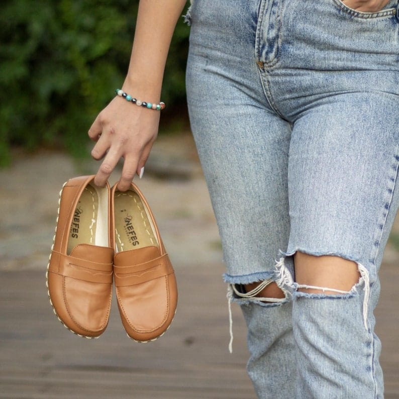 Barefoot Leather Shoes  Grounded Copper Sole | Women’s & All Leather Options