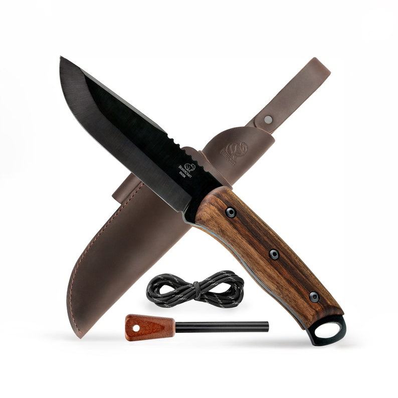 BeaverCraft BSH4_F Dusk The Ultimate Bushcraft Knife for Wilderness Adventures