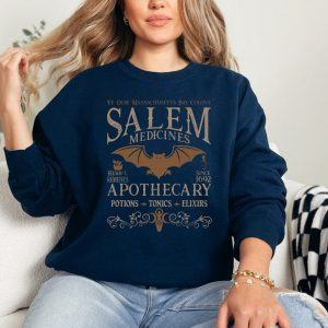 Bewitching Salem Apothecary Sweatshirt Unveil the Enchanting Spirit of Halloween