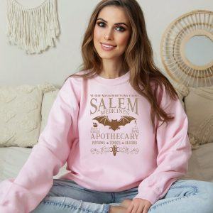 Bewitching Salem Apothecary Sweatshirt Unveil the Enchanting Spirit of Halloween