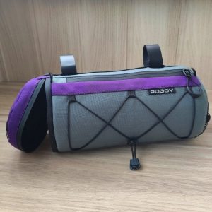 Bike Handlebar Bag 2-8L – Bikepacking Barrel & Tool Bag – Cycling Present