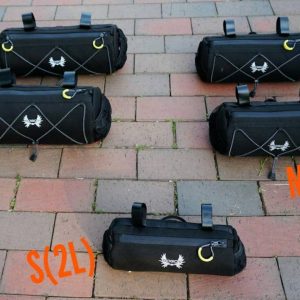 Bike Handlebar Bag 2-8L – Bikepacking Barrel & Tool Bag – Cycling Present