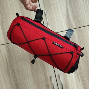 Bike Handlebar Bag 3.5-4L – Bikepacking Barrel & Tool Bag – Cycling Present