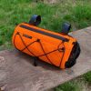 Bike Handlebar Bag 3.5-4L – Bikepacking Barrel & Tool Bag – Cycling Present