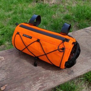 Bike Handlebar Bag 3.5-4L – Bikepacking Barrel & Tool Bag – Cycling Present