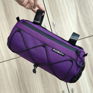 Bike Handlebar Bag 3.5-4L – Bikepacking Barrel & Tool Bag – Cycling Present