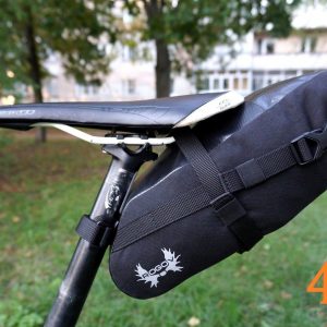 Bike Saddle Bag 1-4L – Bikepacking & Cycling Tool Bag – Secure Gear Storage