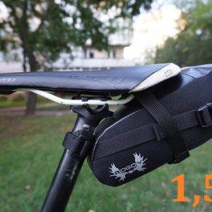 Bike Saddle Bag 1-4L – Bikepacking & Cycling Tool Bag – Secure Gear Storage