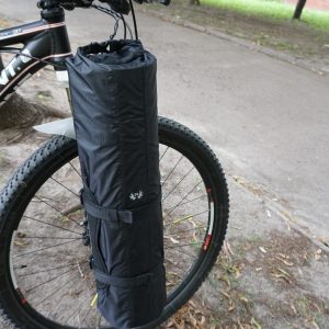 Bikepacking Mat Carrier  Fork Bag for Cycling Adventures | Secure, Waterproof & Lightweight