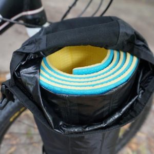 Bikepacking Mat Carrier  Fork Bag for Cycling Adventures | Secure, Waterproof & Lightweight