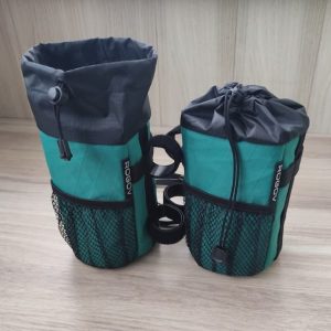 Bikepacking Snack Attack  1L Bike Stem Bag – Feed Bag, Bottle Holder – Adventure Ready!