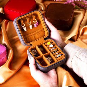 Birth Flower Jewelry Travel Case A Timeless Keepsake for Your Precious Treasures